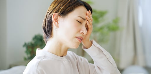 不安や緊張で気分が悪くなる